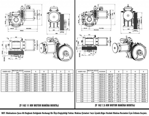 Лебедка редукторная ZF-102 с БО Лебедка редукторная ZF-102 с БО